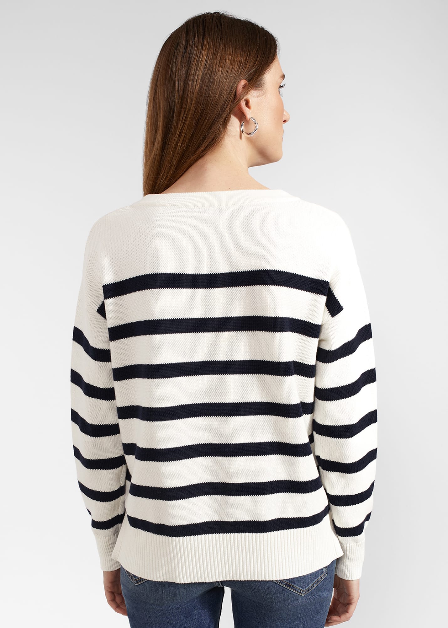 Danica Jumper 0124/9662/1144l00 Ivory-Navy