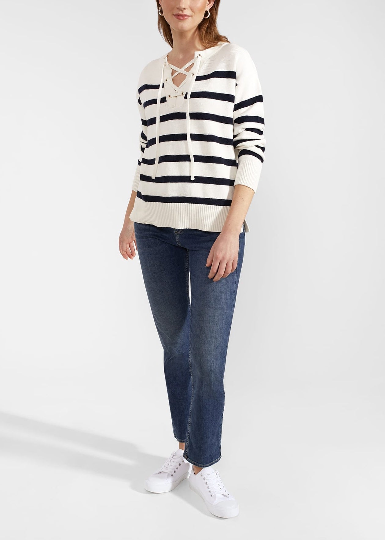 Danica Jumper 0124/9662/1144l00 Ivory-Navy