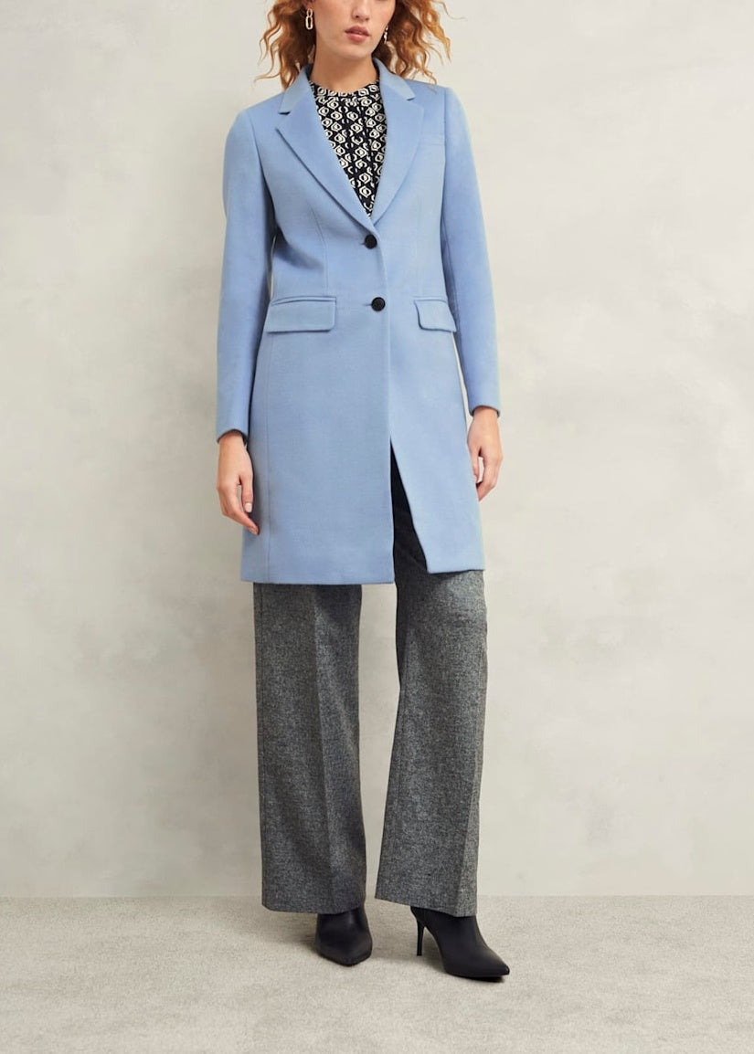 Petite Cavendish Coat 0125/3528/1049l04 Pale-Blue