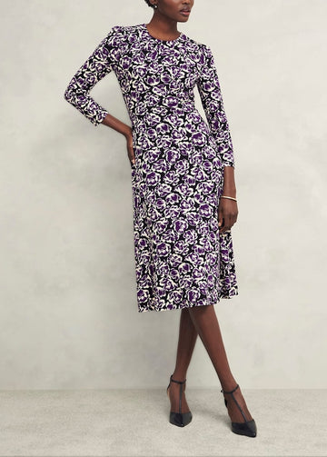 Paige Jersey Dress 0125/5227/3669l00 Purple-Multi