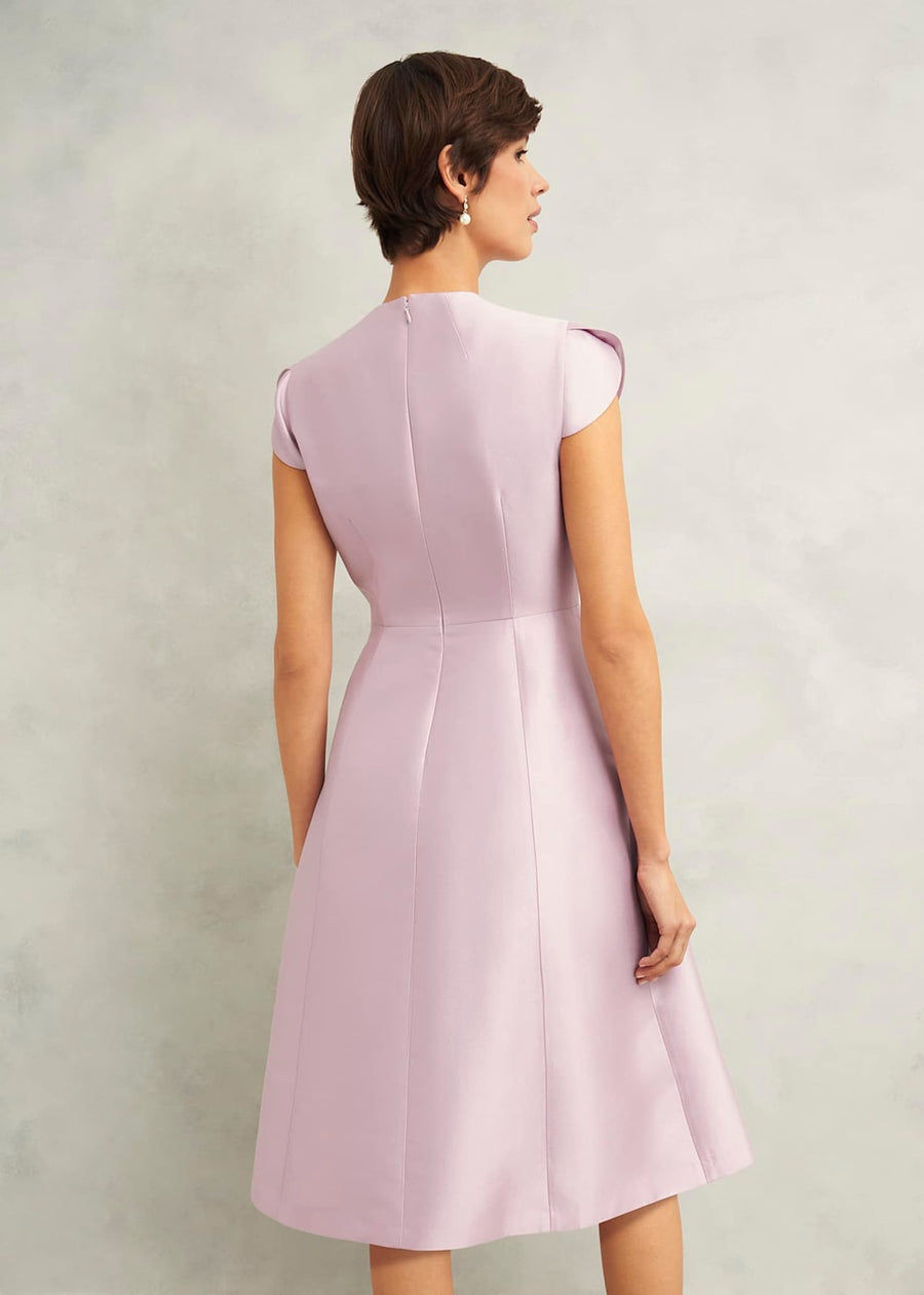 Rhea Wool Silk Dress 0125/5230/3093l00 Soft-Petal-Pink