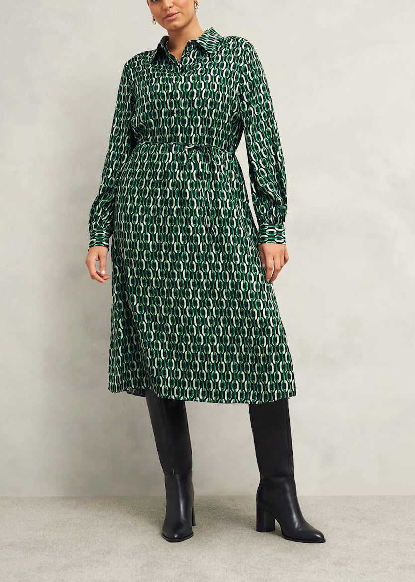 Florian Dress 0125/5251/9021l00 Navy-Green