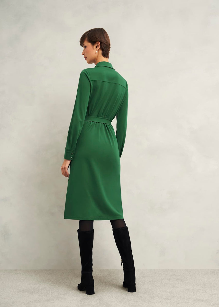 Julia Ponte Dress 0125/5259/3669l00 Green