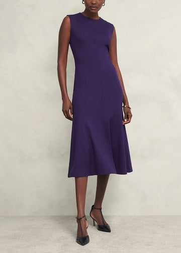 Davina Ponte Dress 0125/5260/1185l00 Grape-Purple