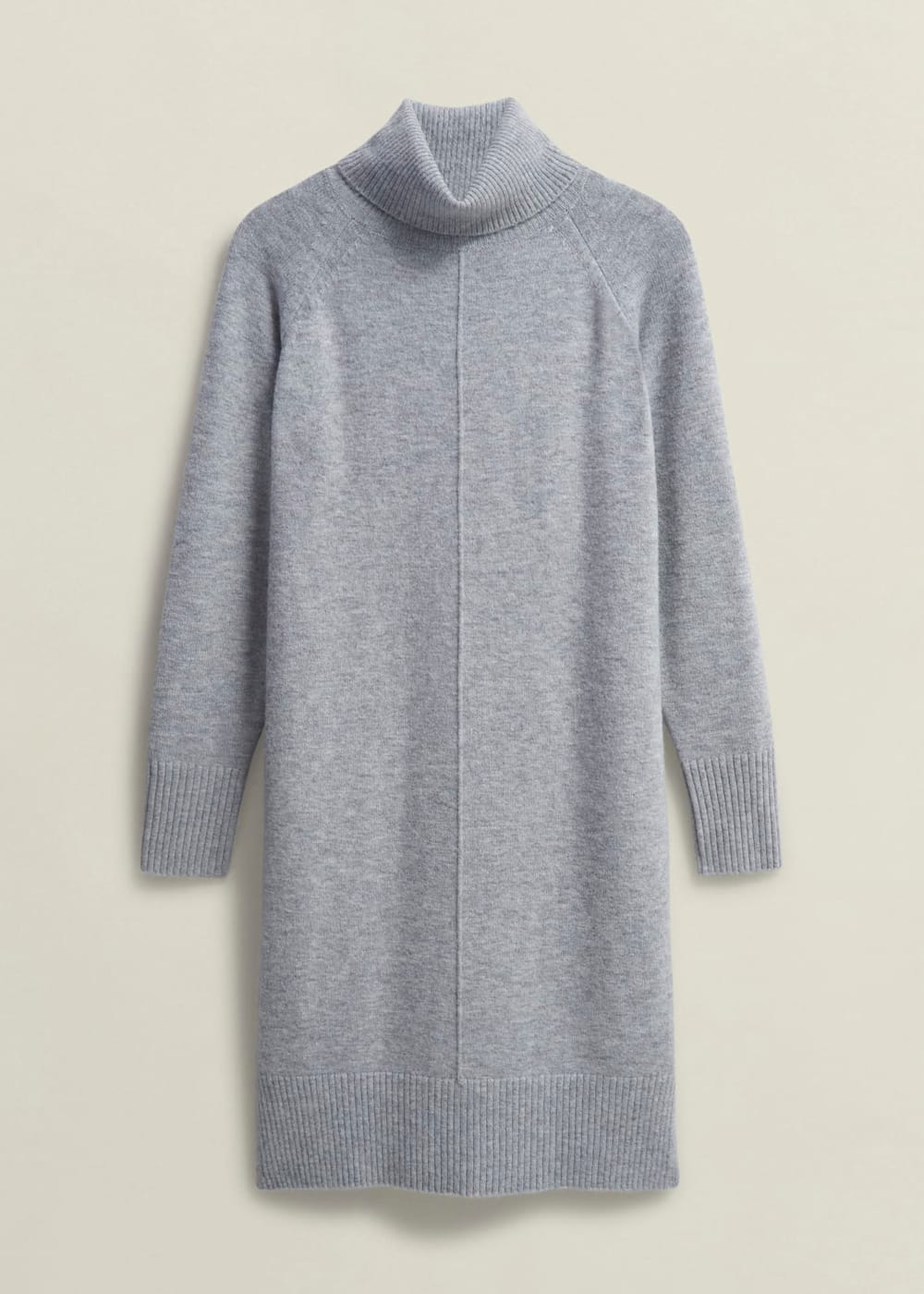 Nessa Knitted Dress 0125/9610/9845l01 Mid-Grey-Marl