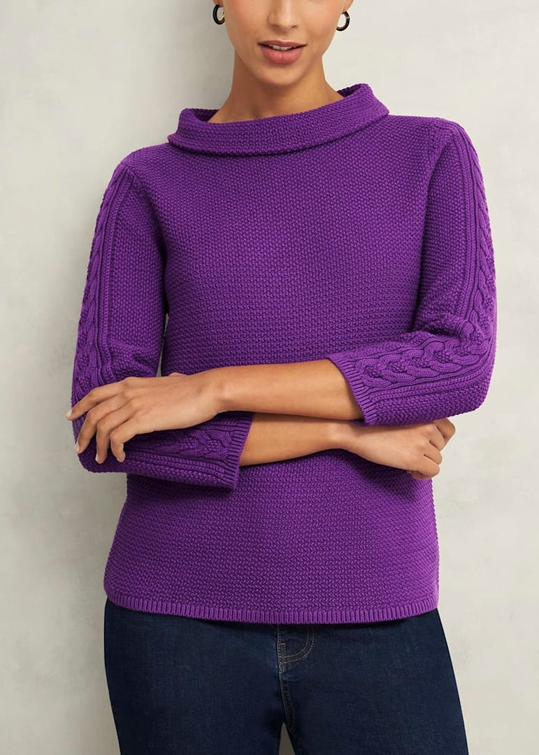 Camilla Jumper 0125/9748/1144l01 Amaranth-Purple