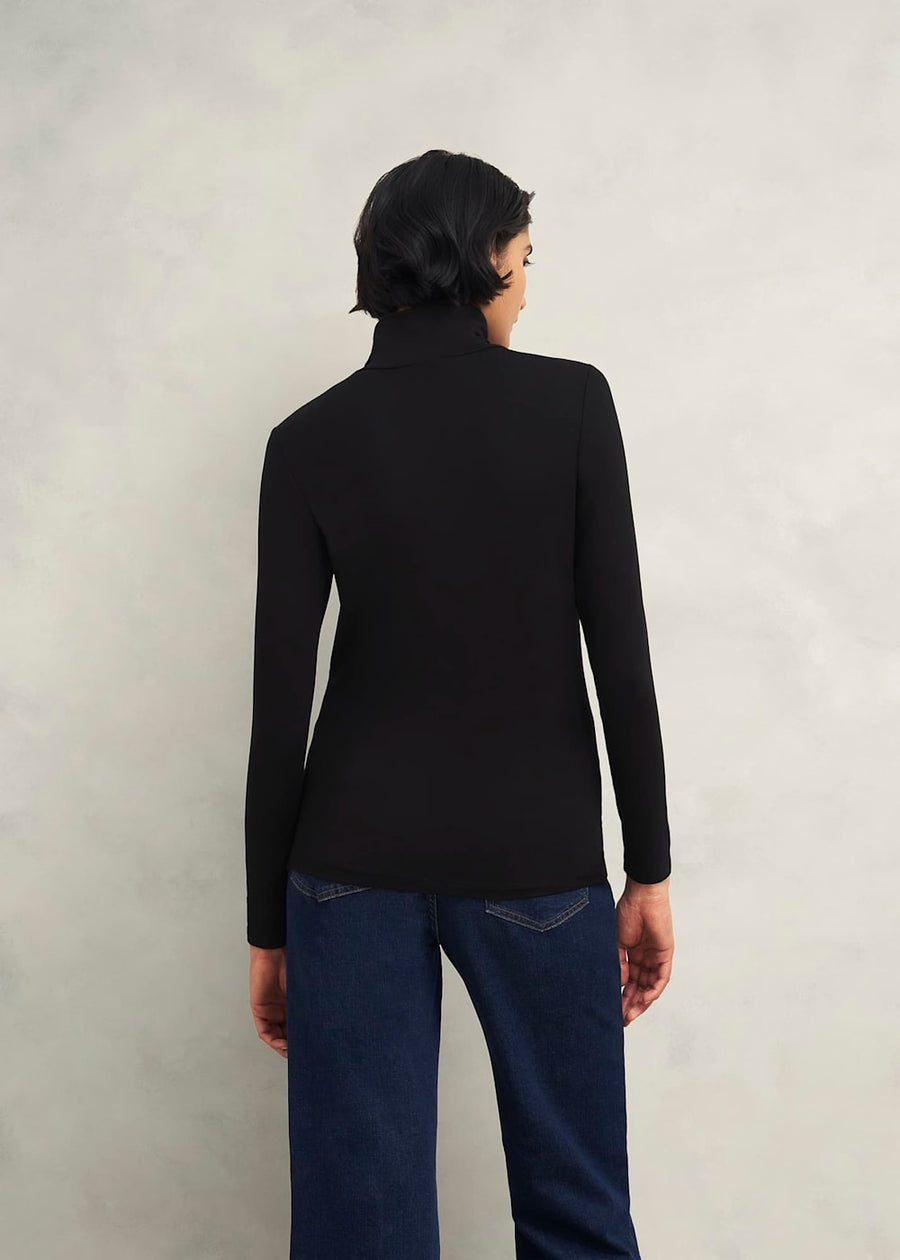 Mischa Roll Neck 0222/2070/3669l00 Hobbs-Black