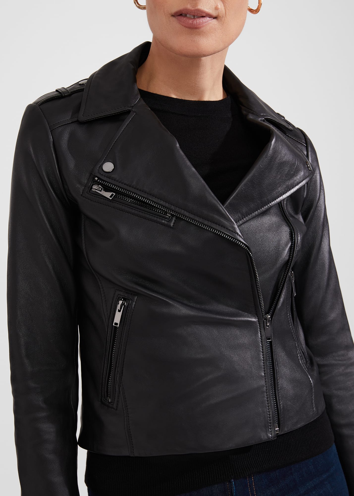 Darby Leather Jacket 0223/3919/3472l00 Black