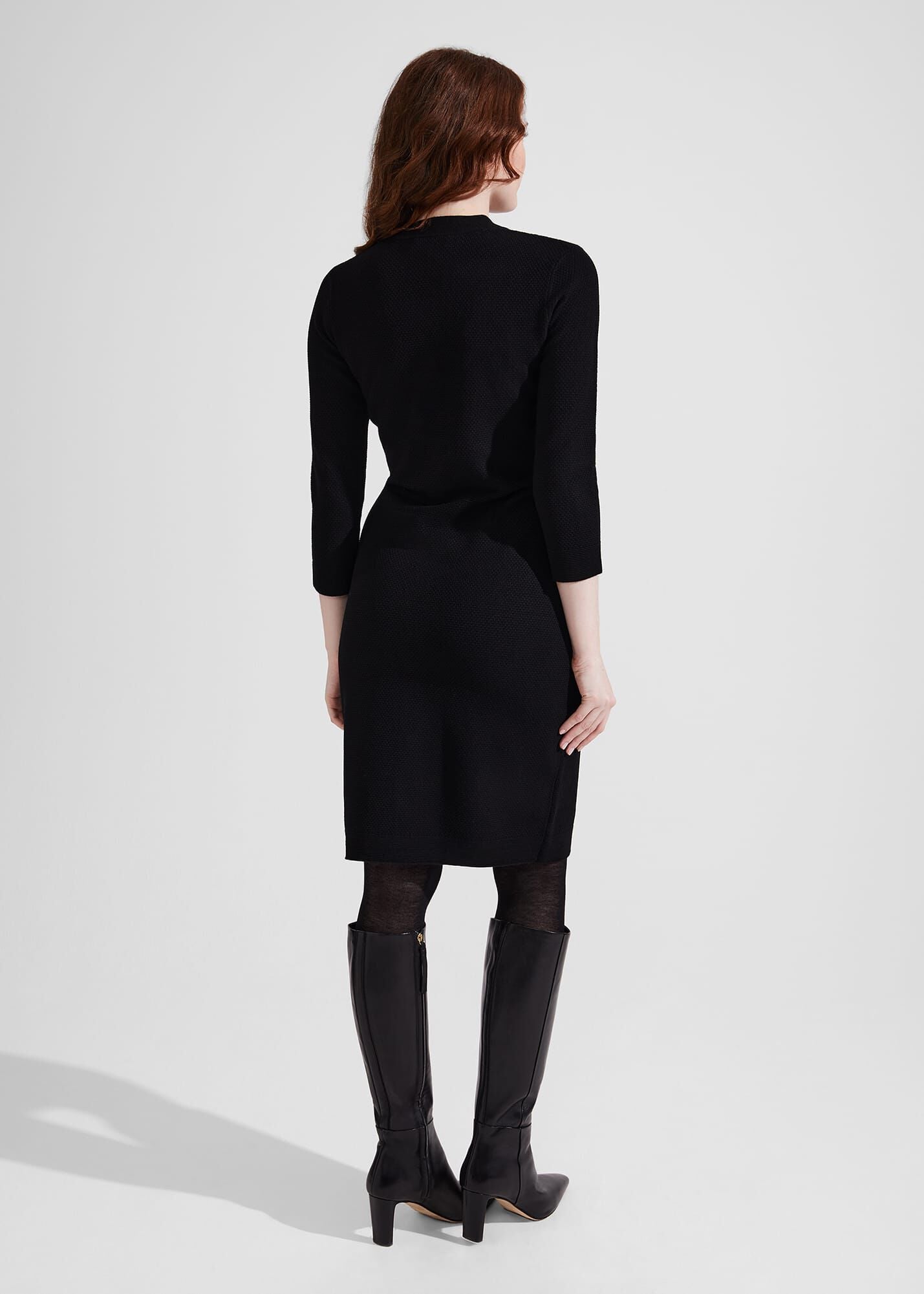 Marlee Knitted Dress 0223/9500/1085l00 Black