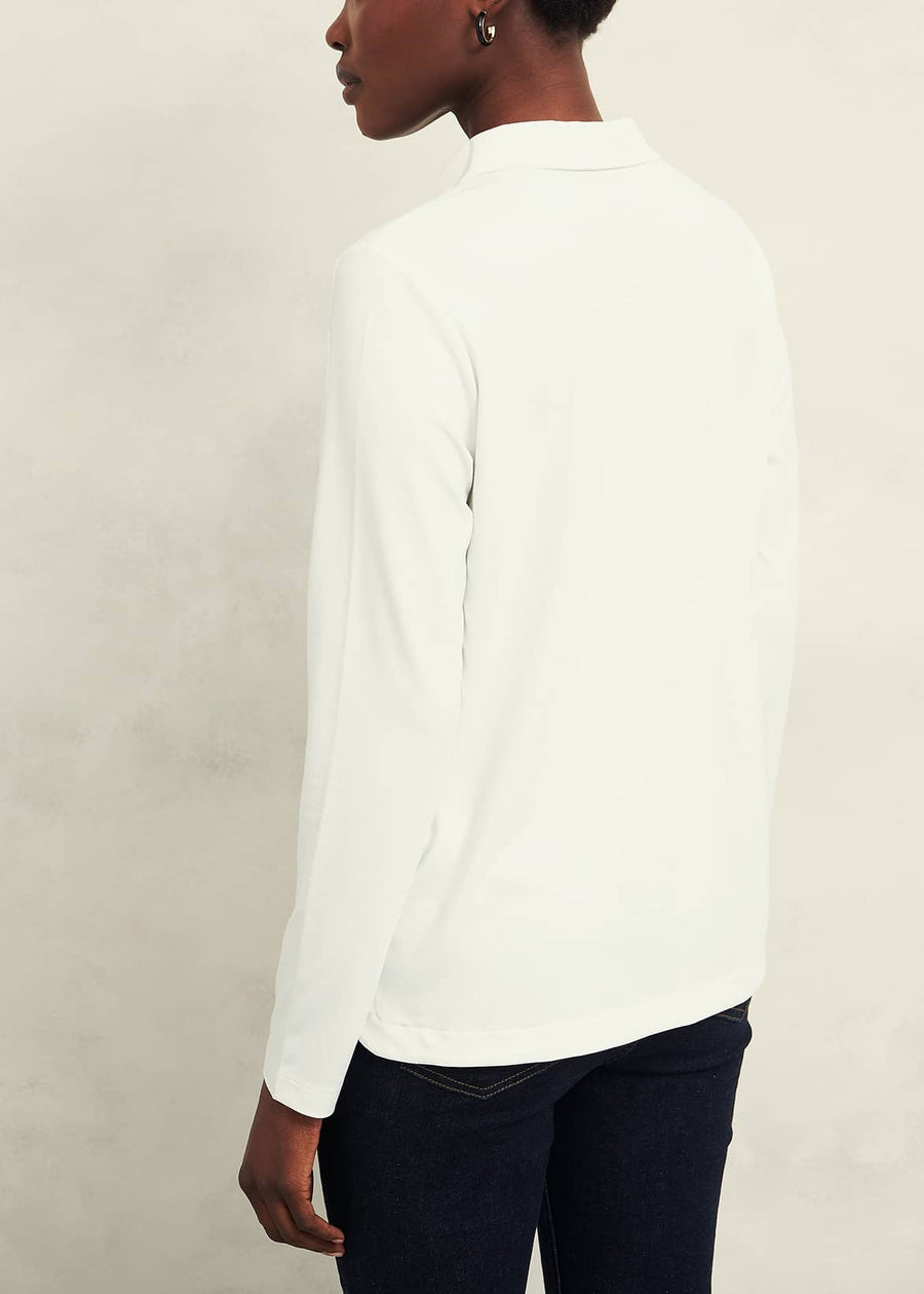 Gwen Jersey Blouse 0224/2003/1185l00 Hobbs-Ivory