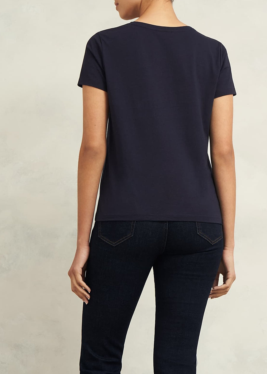 Pixie Emb T-shirt 0224/2024/1144l00 Hobbs-Navy