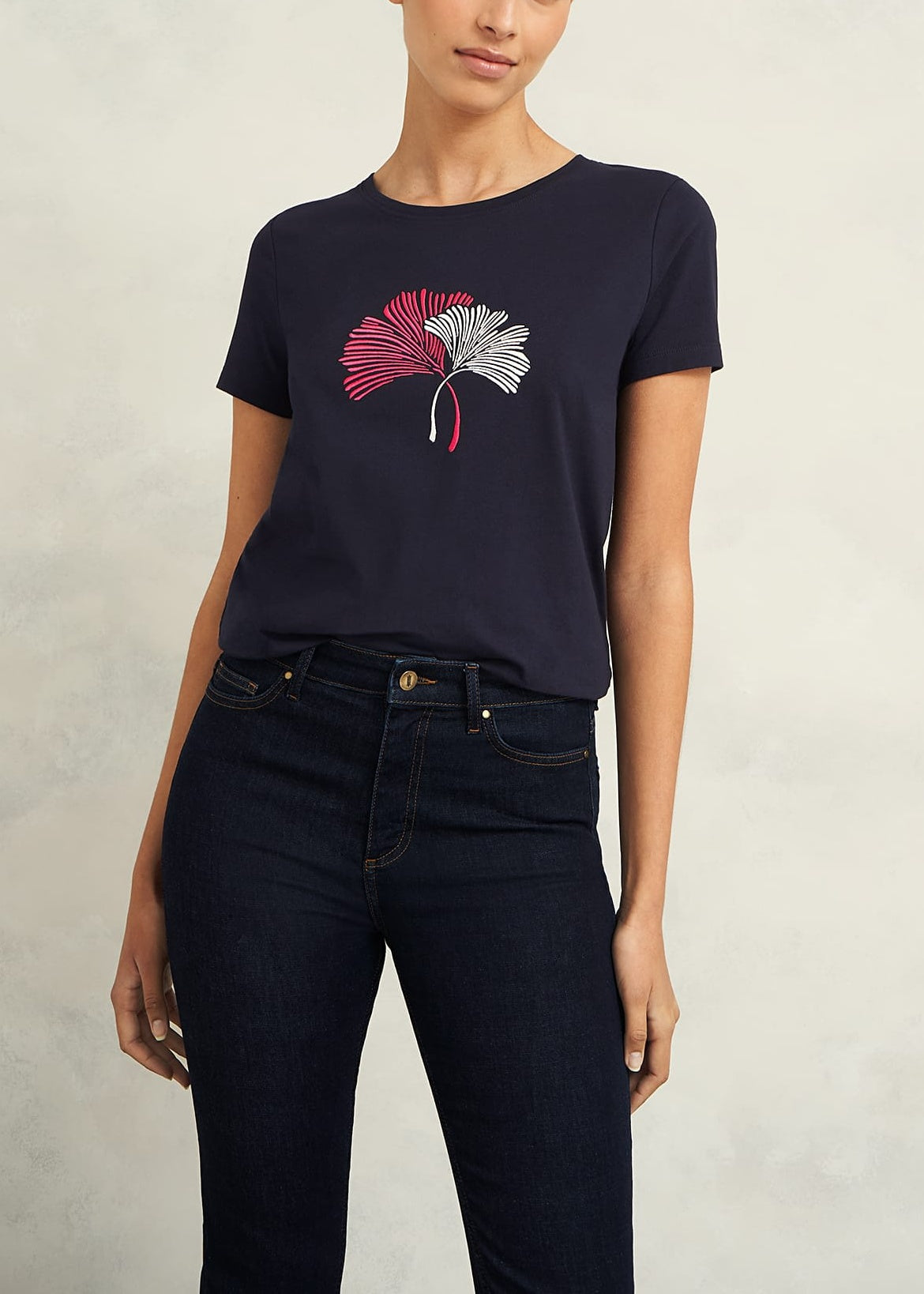 Pixie Emb T-shirt 0224/2024/1144l00 Hobbs-Navy