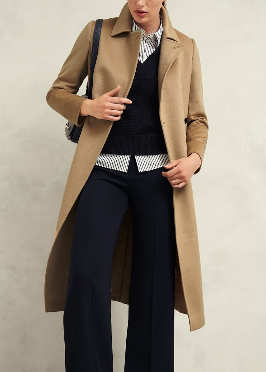 Livia Wool Coat 0224/3395/1049l00 Hobbs-Camel