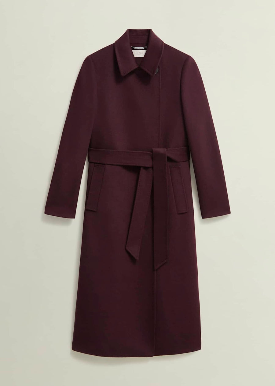 Livia Wool Coat 0224/3395/1049l00 Malbec-Purple