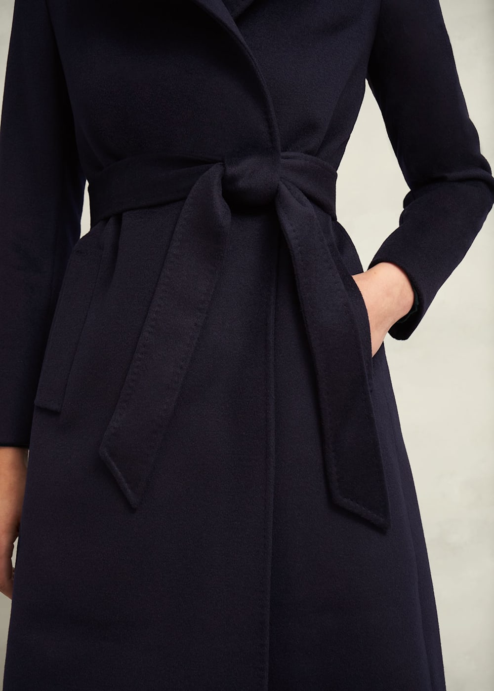 Livia Wool Coat 0224/3395/1049l00 Navy