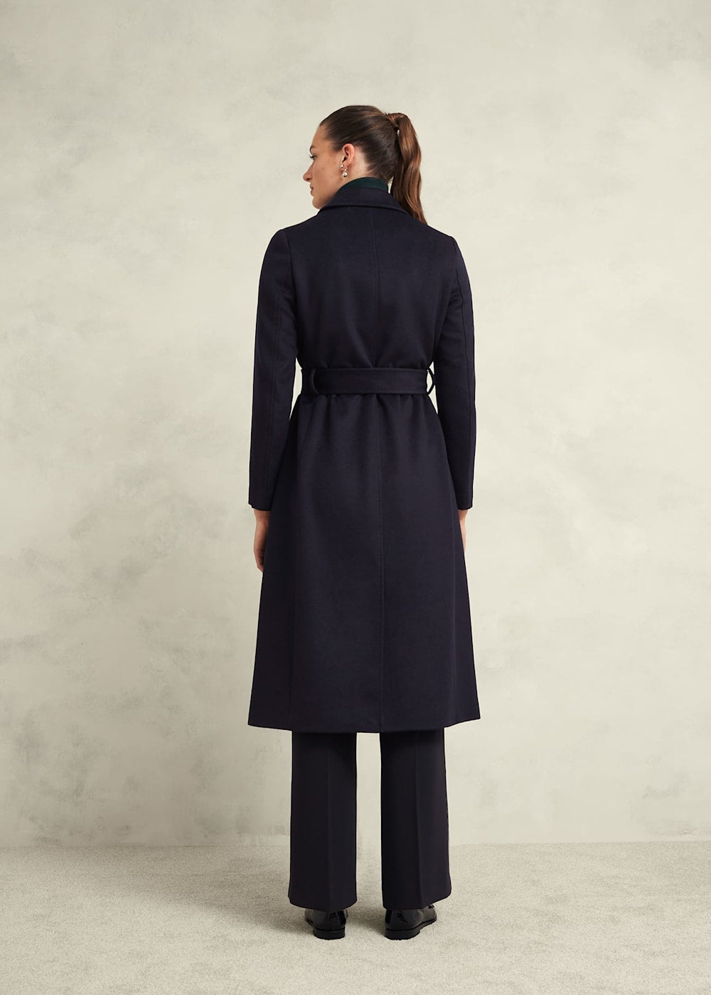 Livia Wool Coat 0224/3395/1049l00 Navy