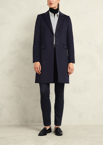 Petite Cavendish Coat 0224/3528/1049l04 Navy