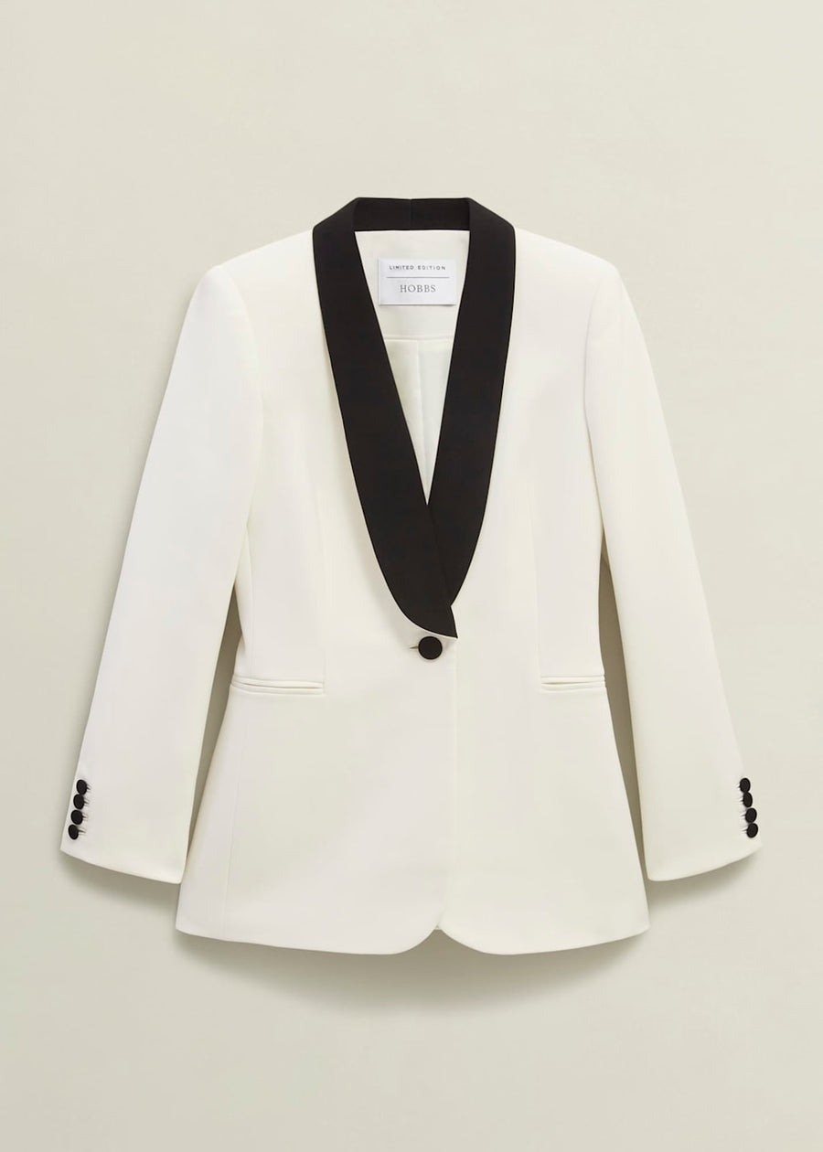 Charlecote Jacket 0224/4019/9045l00 Ivory-Black