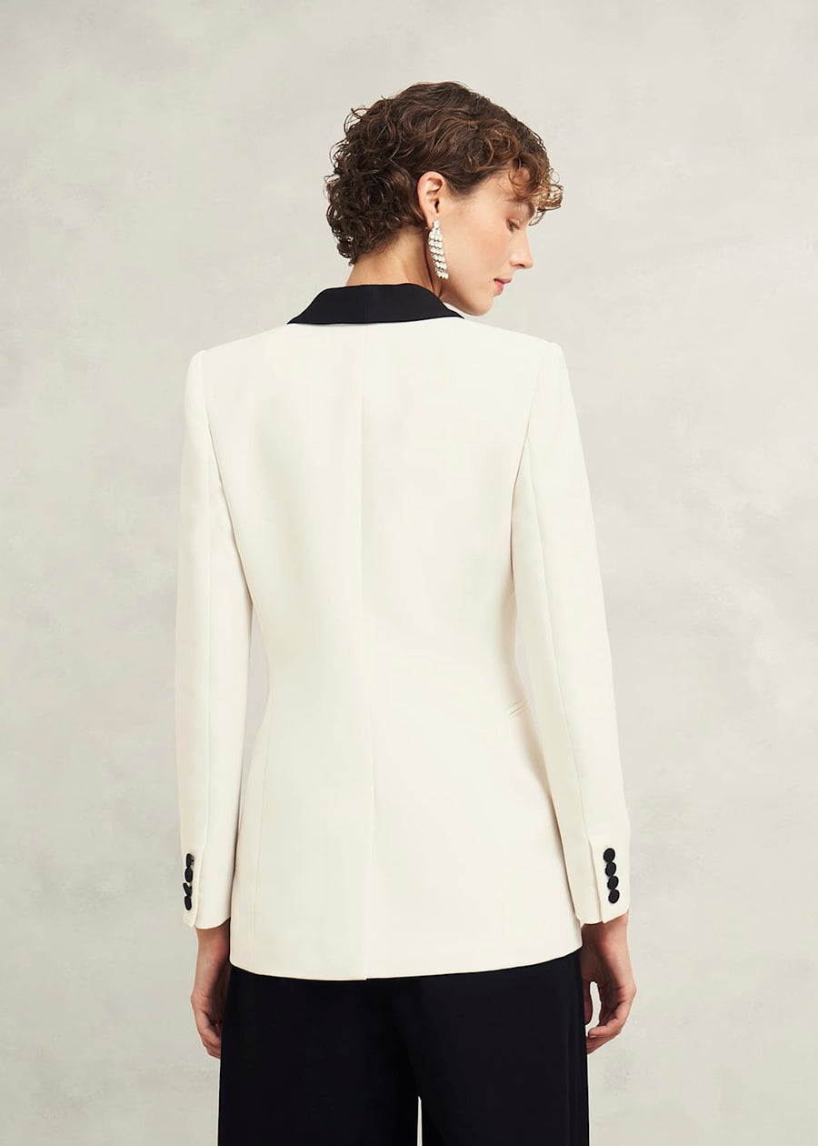 Charlecote Jacket 0224/4019/9045l00 Ivory-Black