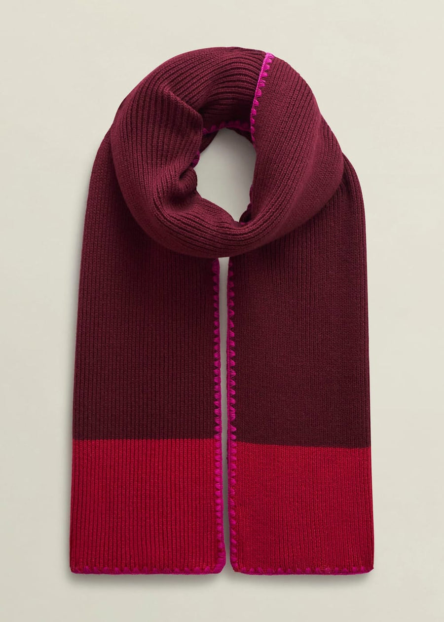 Esme Scarf 0224/4141/267400 Rhubarb-Red