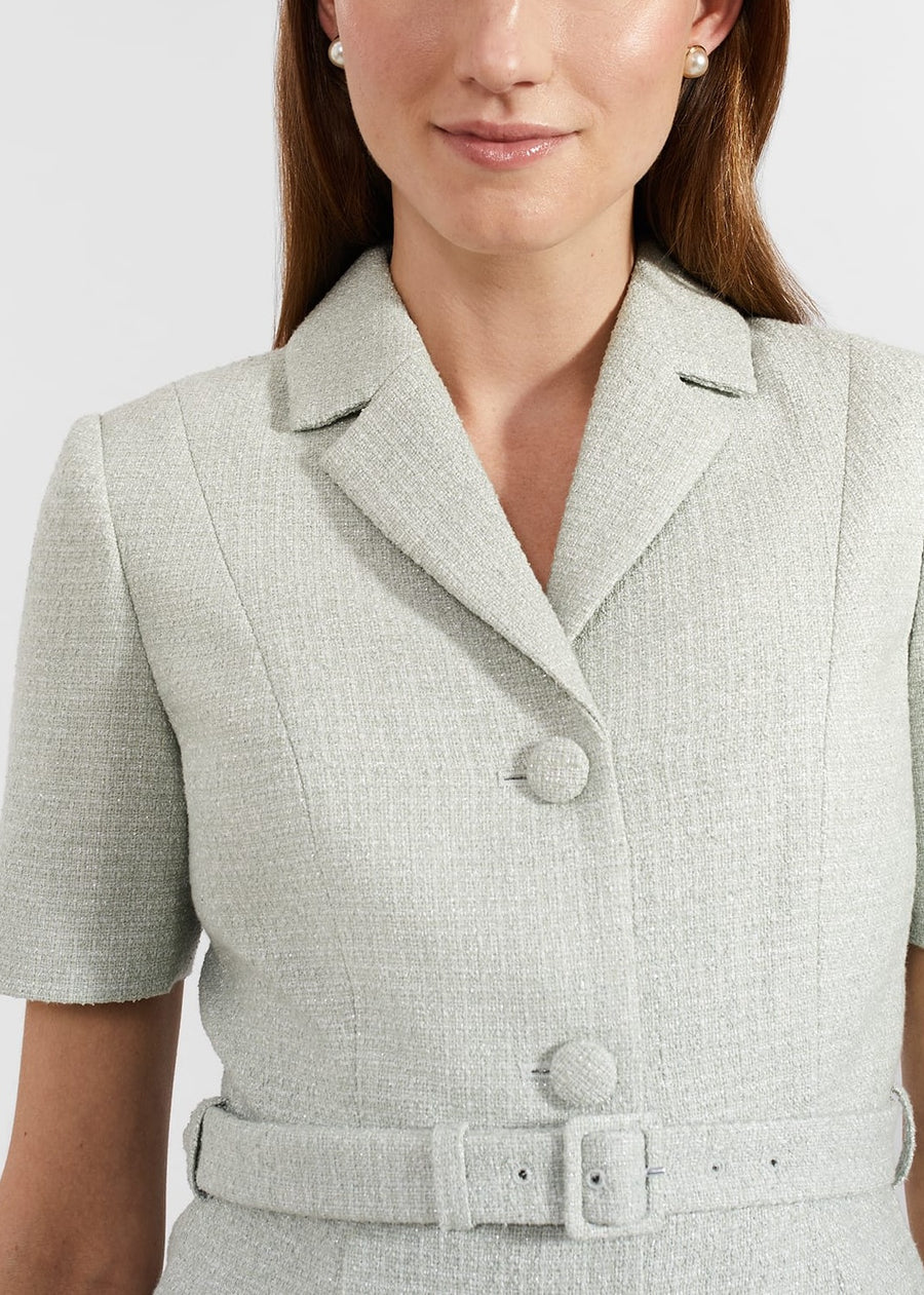 Marta Tweed Jacket 0224/4987/9845l00 Sage-Green