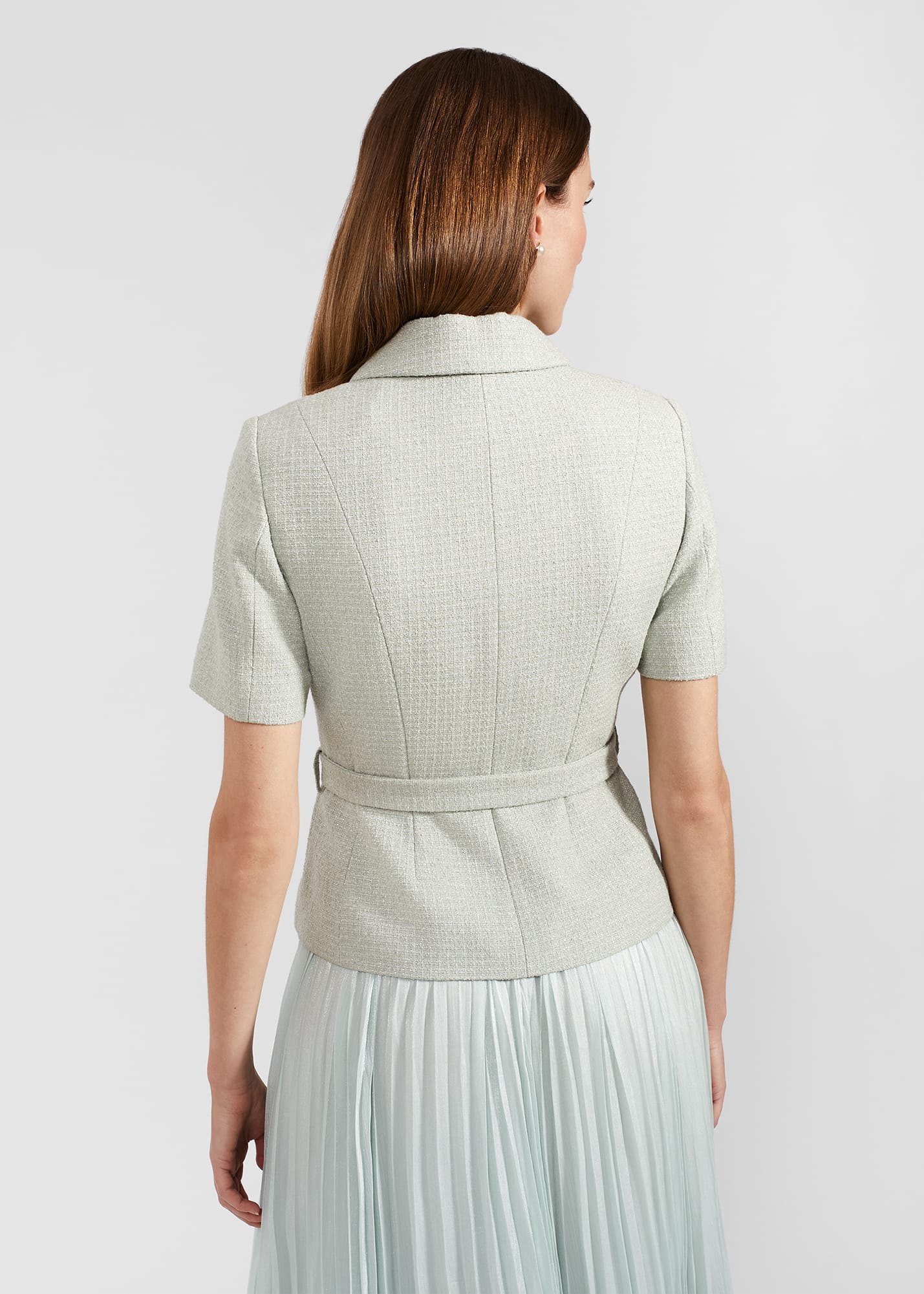 Marta Tweed Jacket 0224/4987/9845l00 Sage-Green