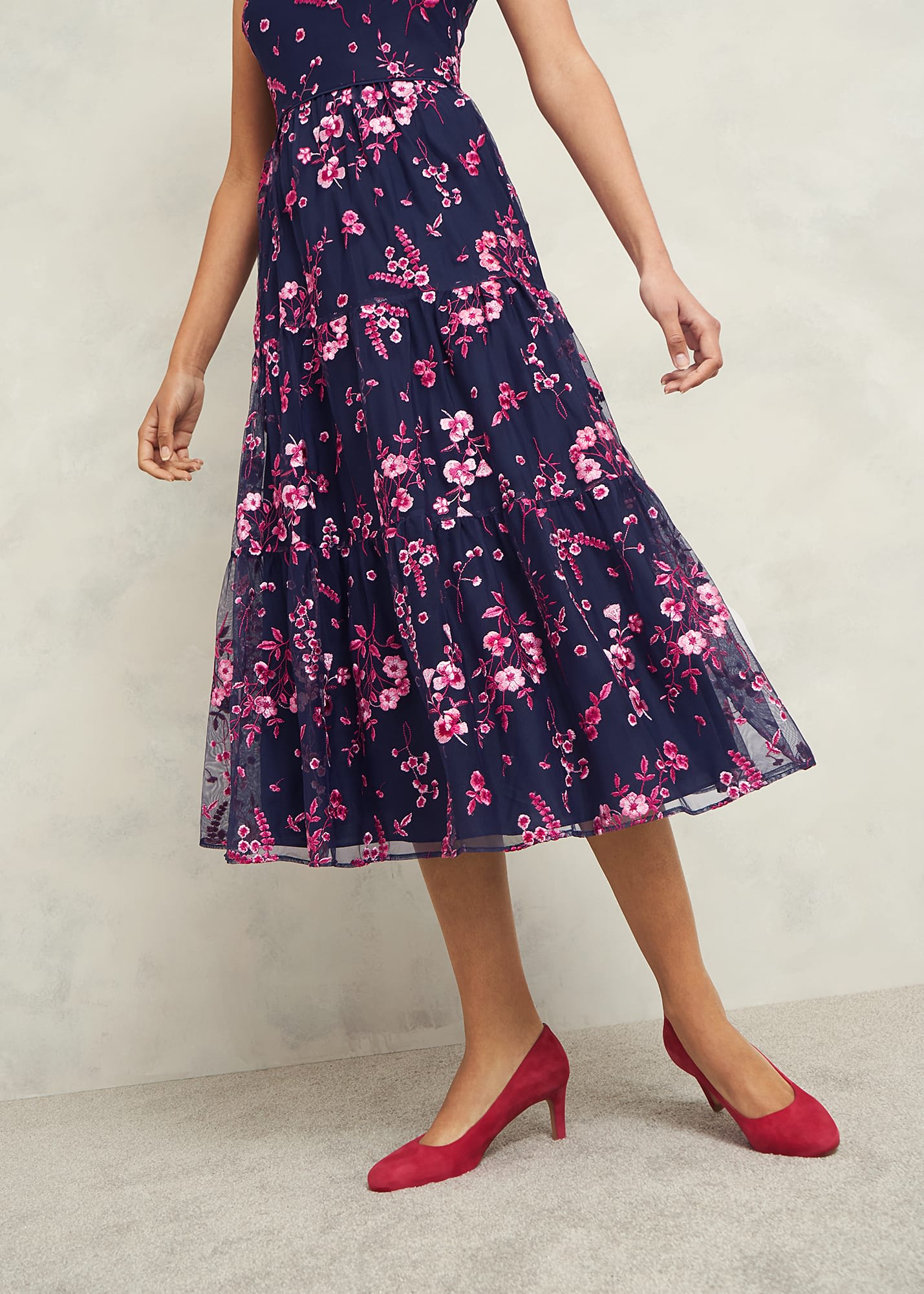 Bethany Dress 0224/5428/9045l00 Navy-Pink