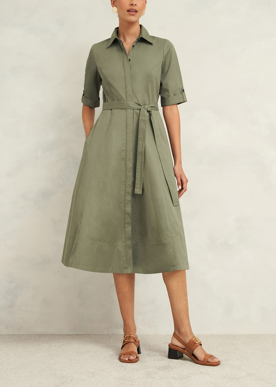 Riley Dress 0224/5449/1144l00 Sage-Green