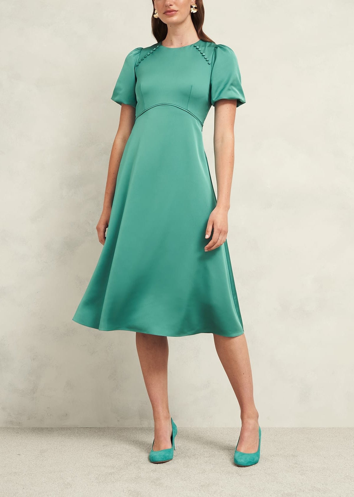 Marea Dress 0224/5466/9045l00 Deep-Aqua-Green