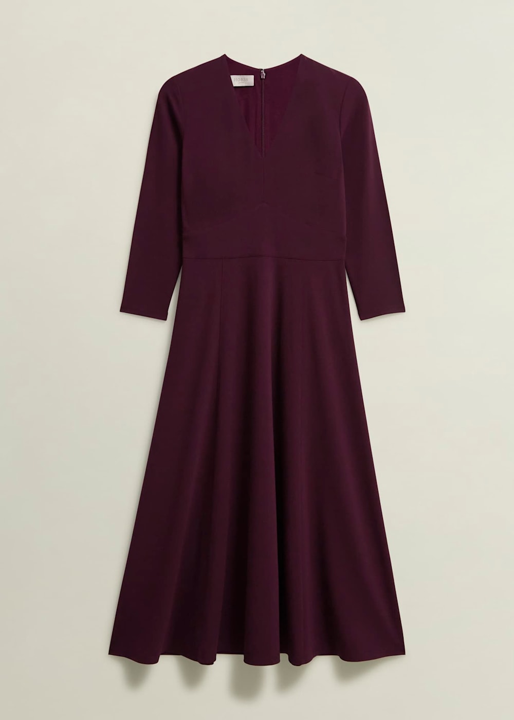 Mirabel Ponte Dress 0224/5510/1185l00 Warm-Plum