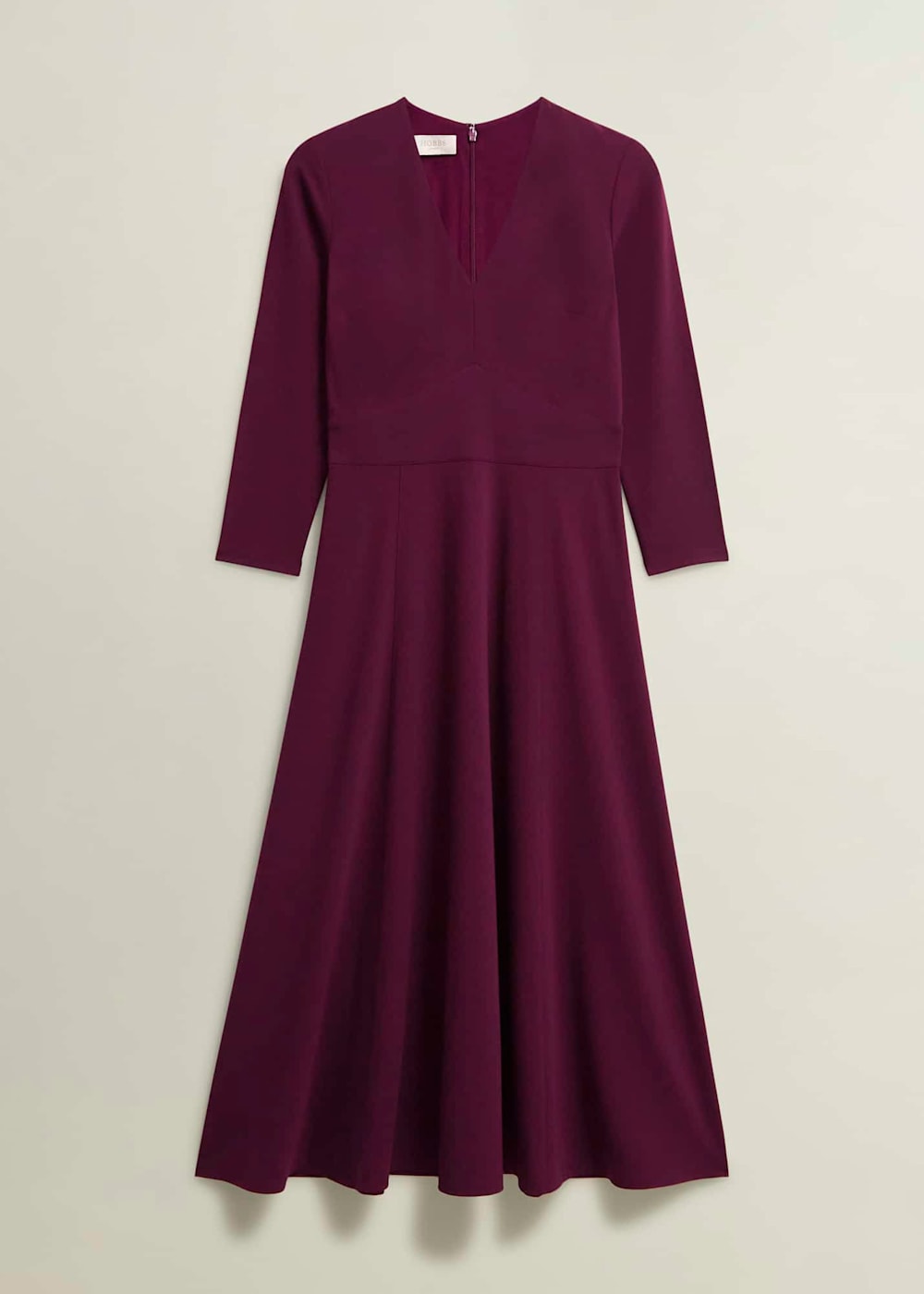 Petite Mirabel Dress 0224/5510/1185l04 Warm-Plum