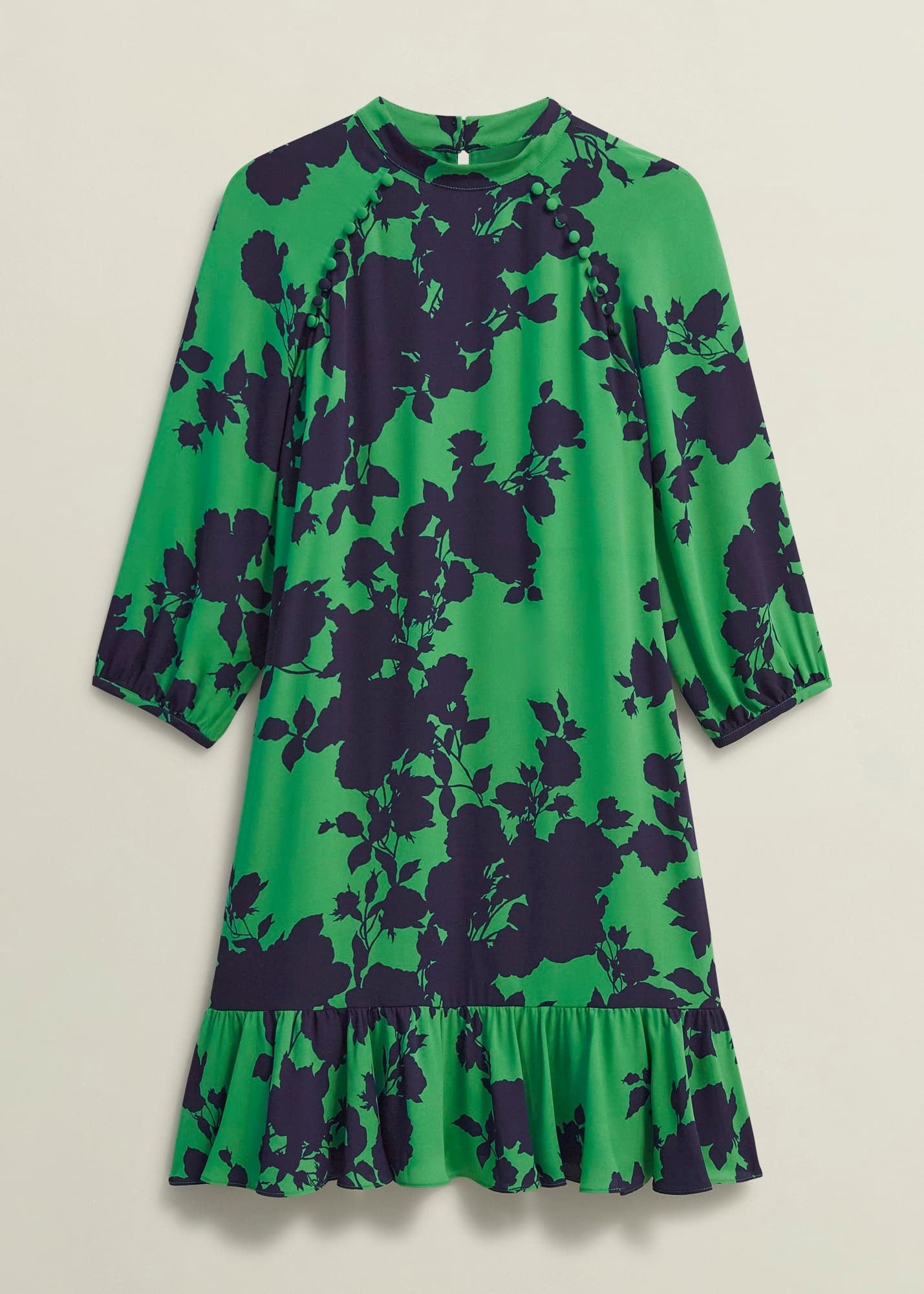 Georgia Dress 0224/5519/9045l00 Green-Navy