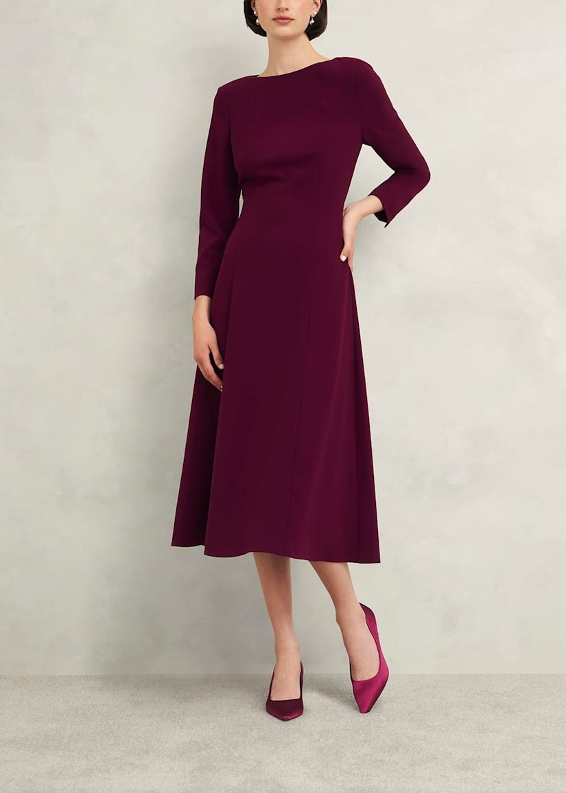 Leonora Dress 0224/5563/9045l00 Warm-Plum