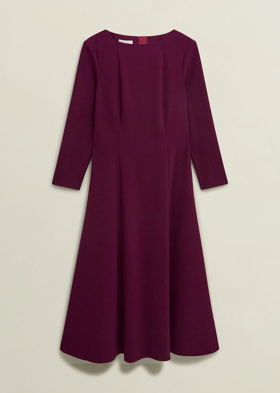 Leonora Dress 0224/5563/9045l00 Warm-Plum