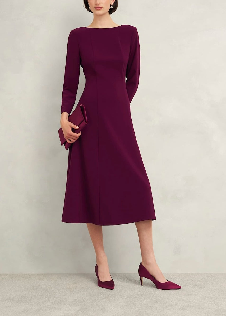 Leonora Dress 0224/5563/9045l00 Warm-Plum