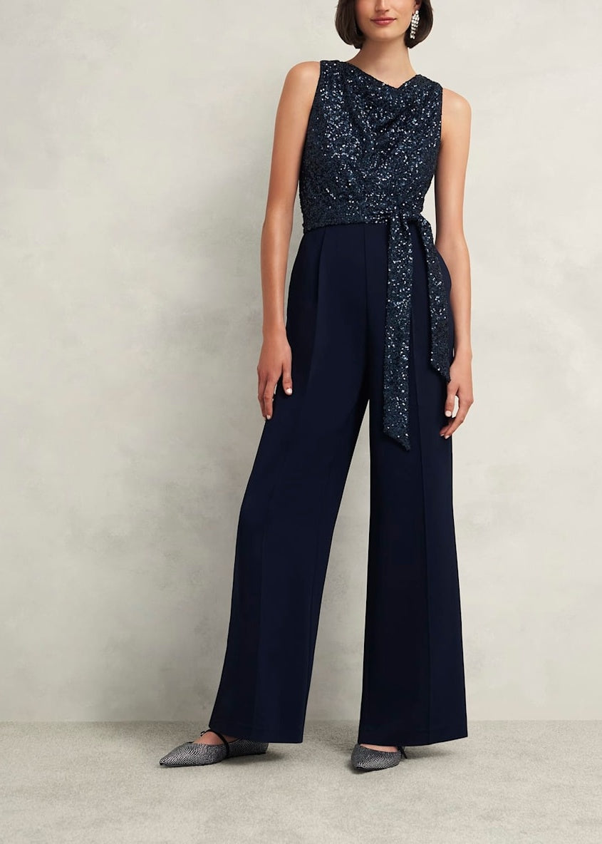 Petite Zuri Jumpsuit 0224/5597/1185l04 Midnight-Navy