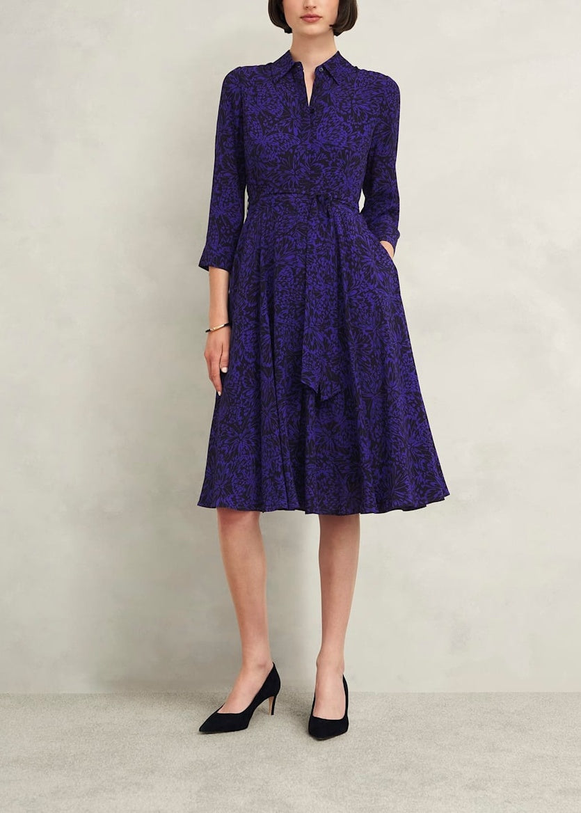 Lainey Dress 0224/5868/9021l00 Navy-Blue