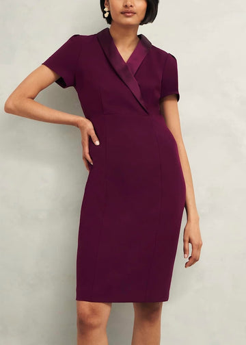 Amira Dress 0224/5998/9845l00 Warm-Plum