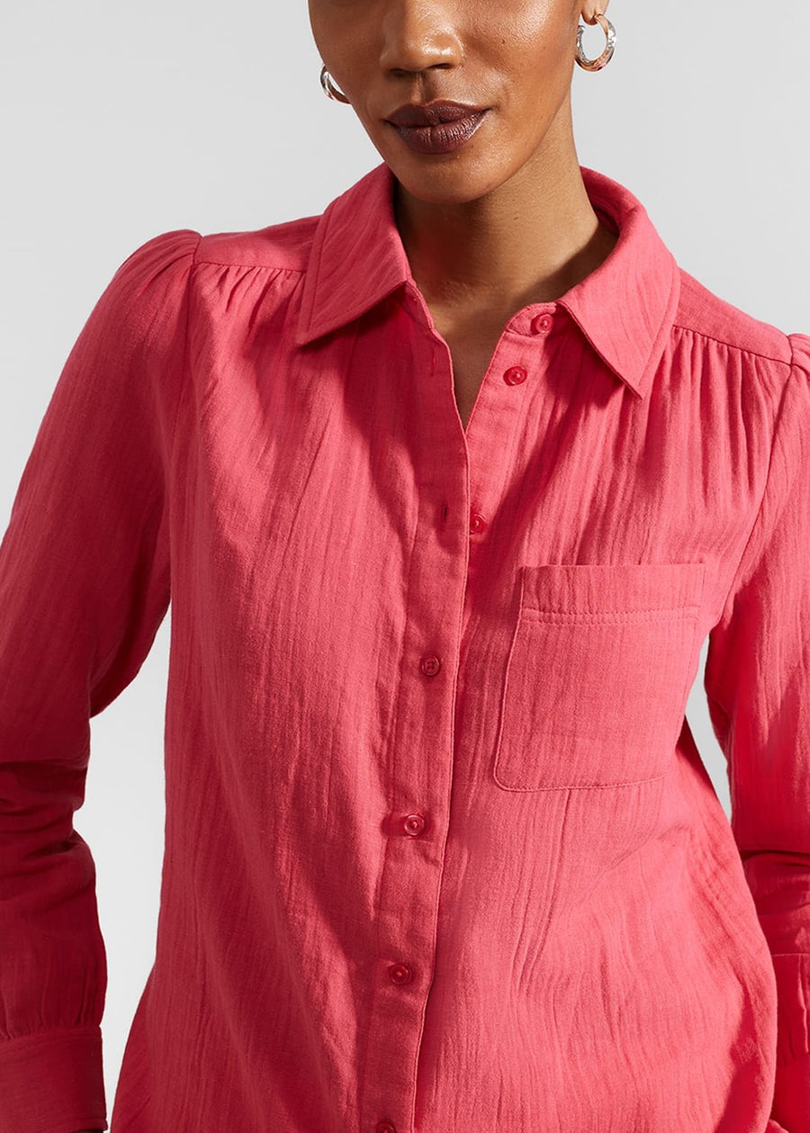 Jamie Shirt 0224/6116/1144l00 Wild-Berry-Pink