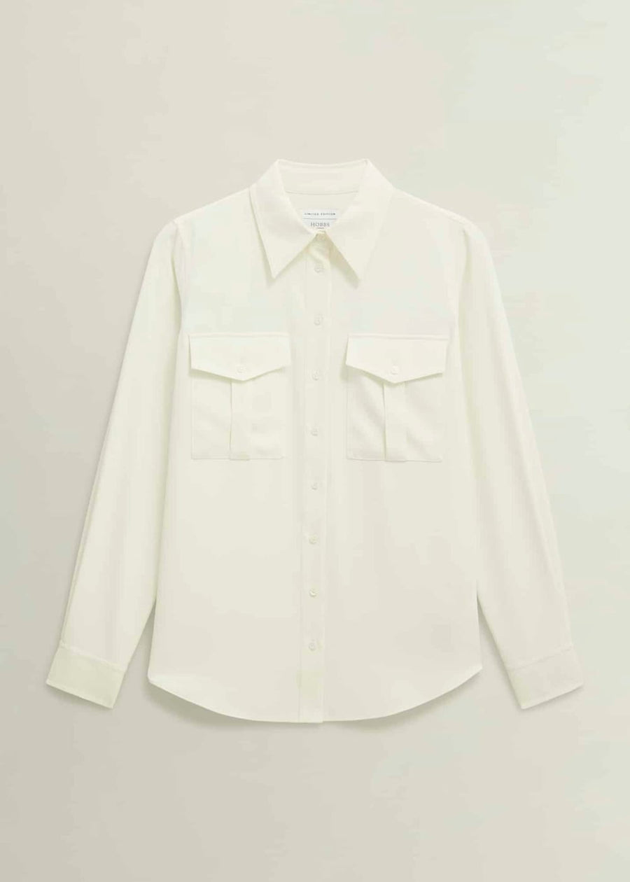 Hutton Shirt 0224/6131/9045l00 Ivory