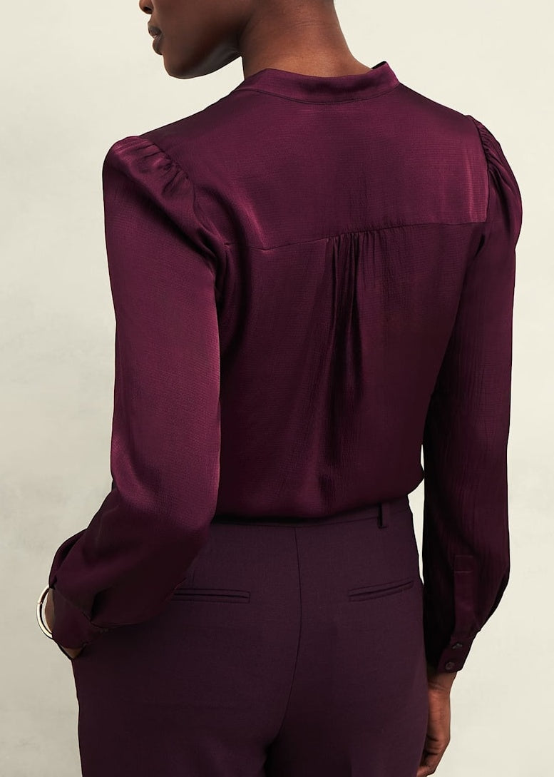 Jade Blouse 0224/6154/9021l00 Warm-Plum