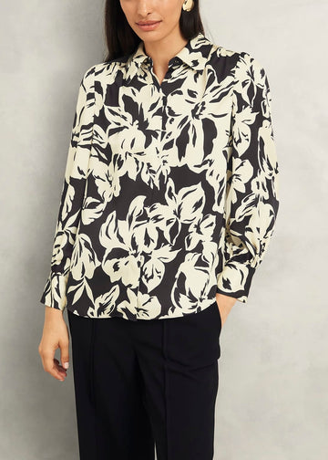 Askham Shirt 0224/6163/9045l00 Black-Cream