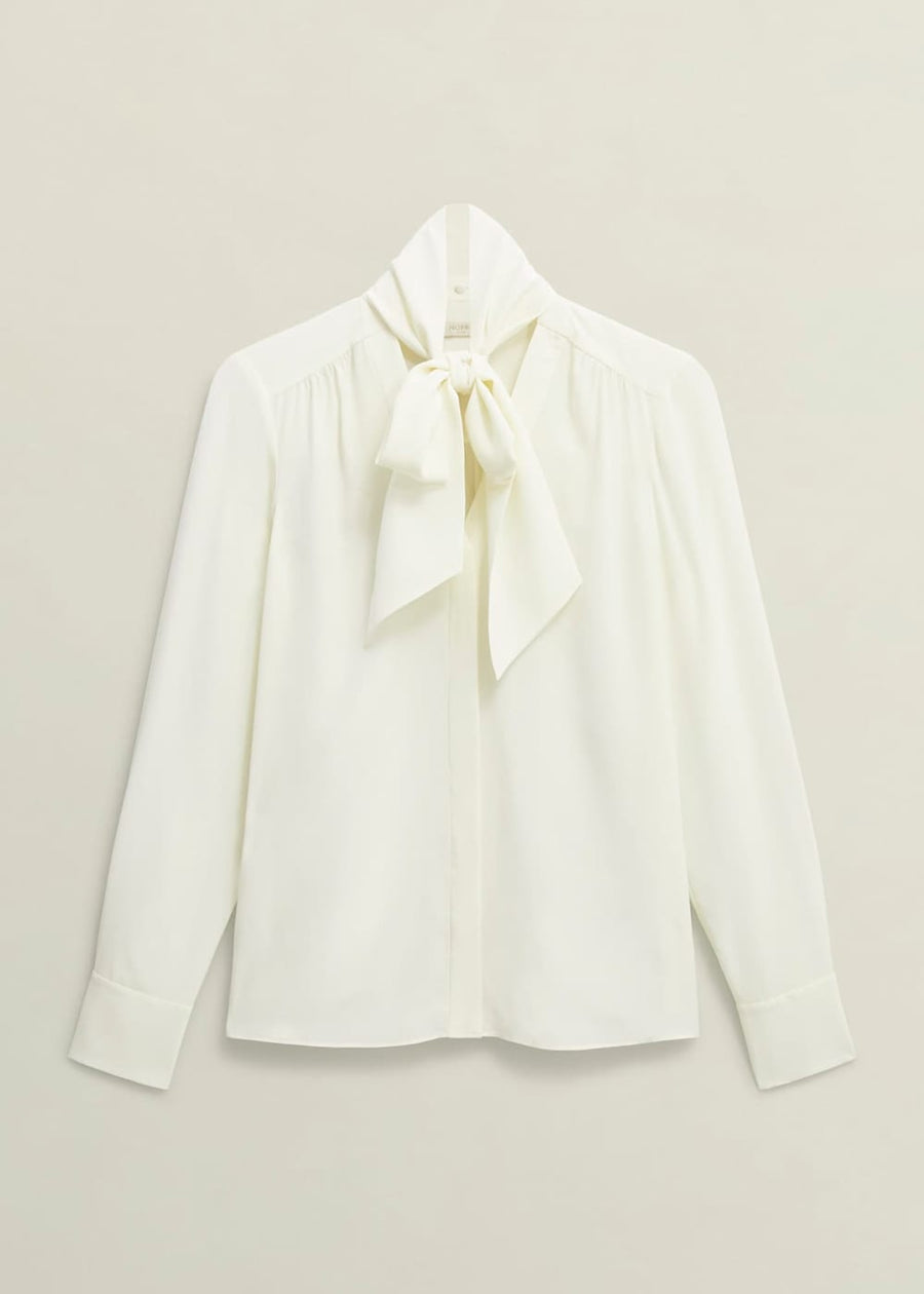 Mimi Silk Blouse 0224/6165/3642l00 Ivory