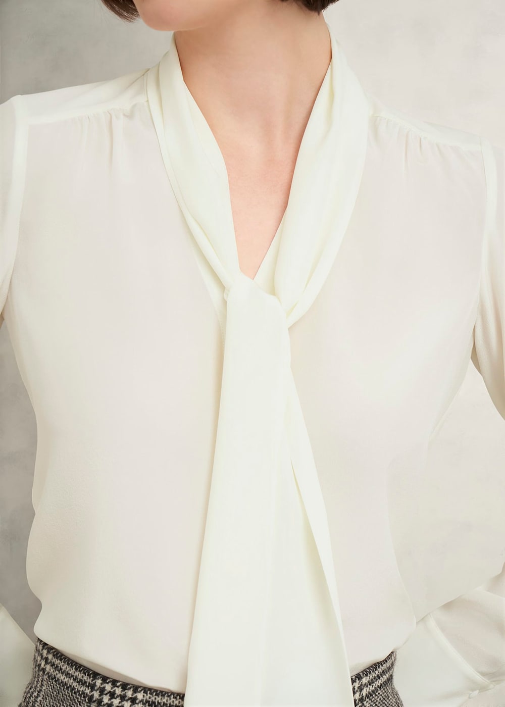 Mimi Silk Blouse 0224/6165/3642l00 Ivory