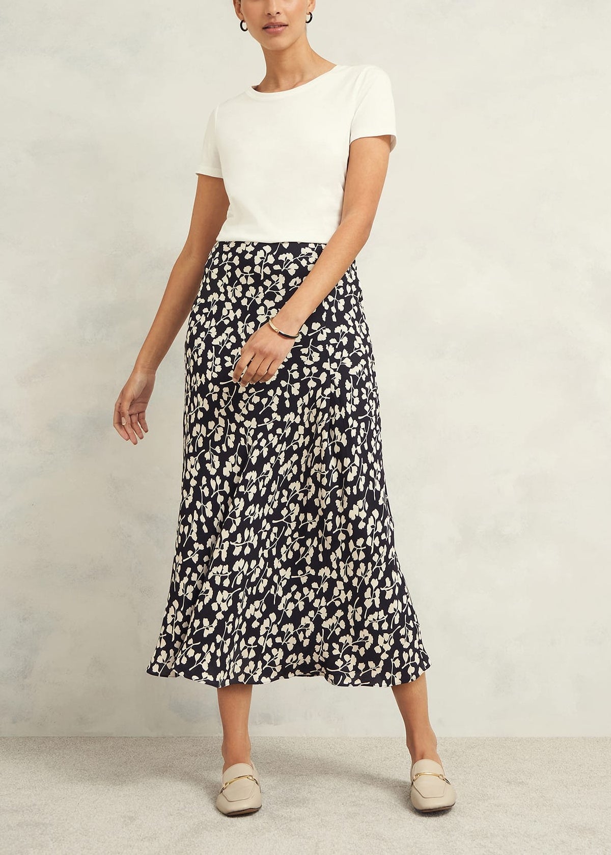 Eliza Skirt 0224/6870/9021l00 Navy-Cream