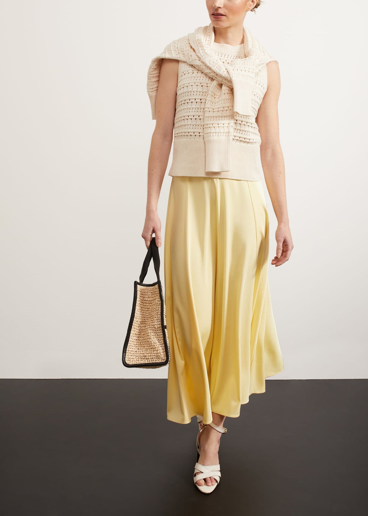 Charteris Skirt 0224/7507/9021l00 Pale-Yellow