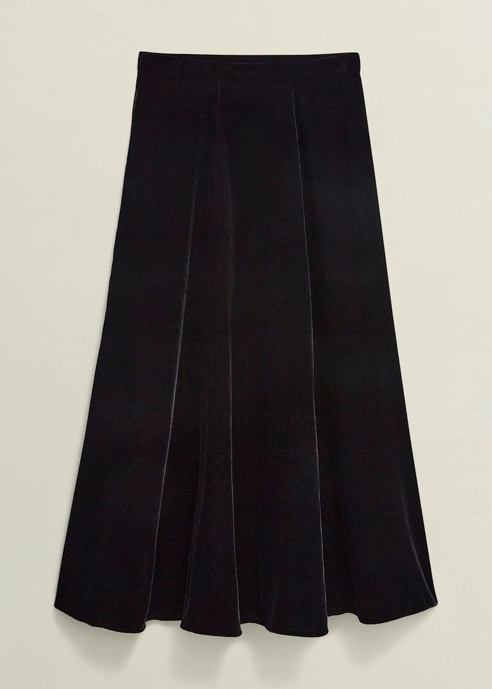 Charteris Velvet Skirt 0224/7507/9845l00 Black