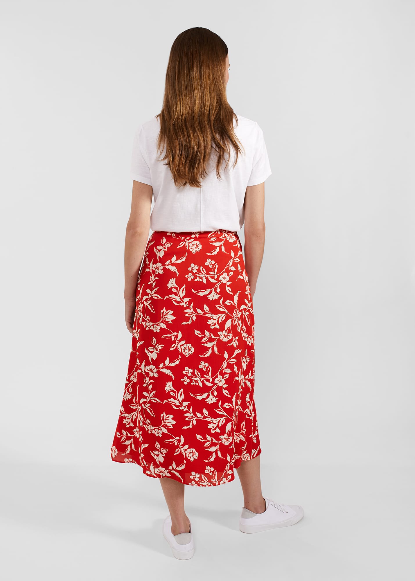 Eloise Skirt 0224/7685/9021l00 Red-Buttercream