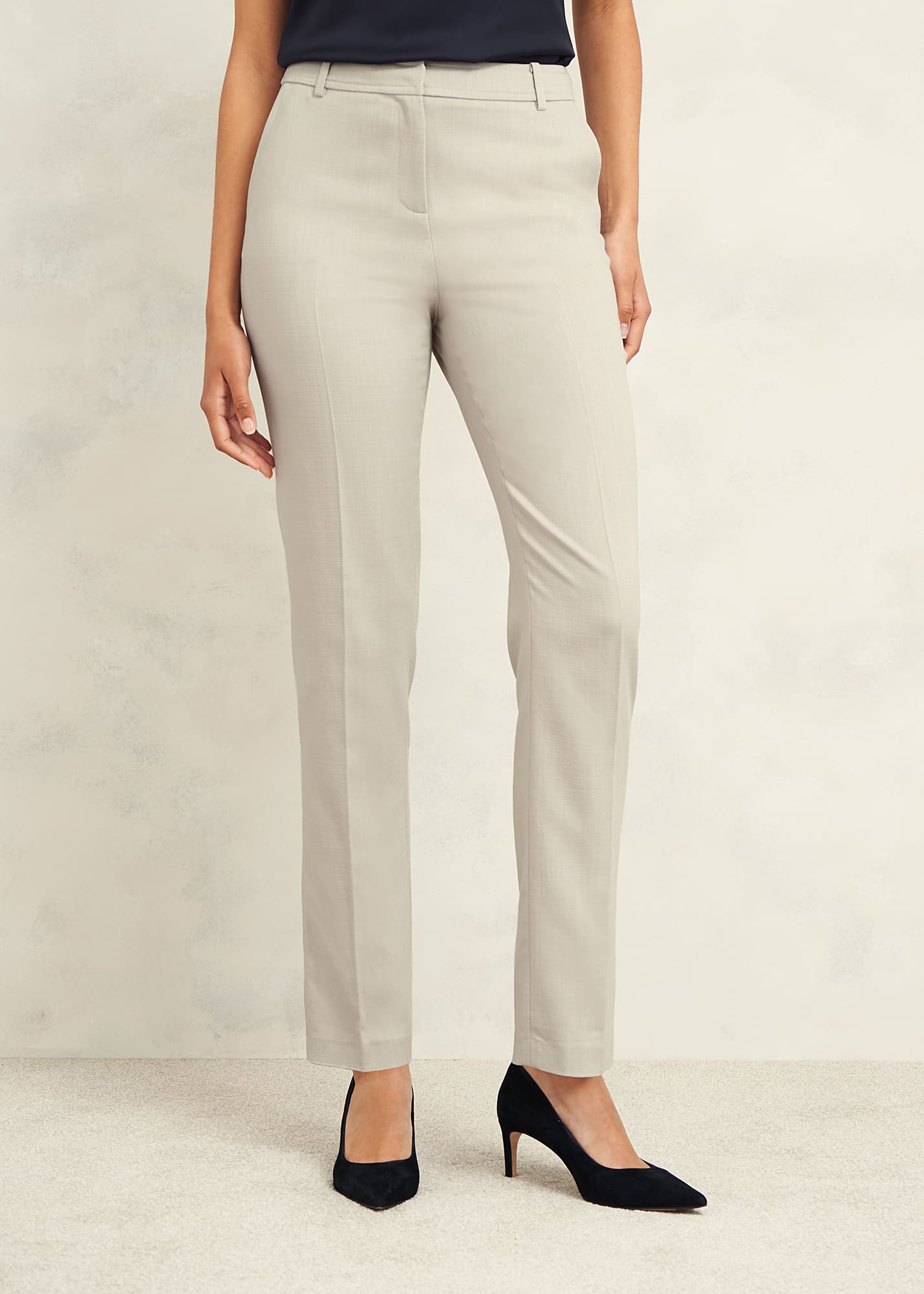 Ellen Trousers 0224/8603/1185l00 Buff-Grey