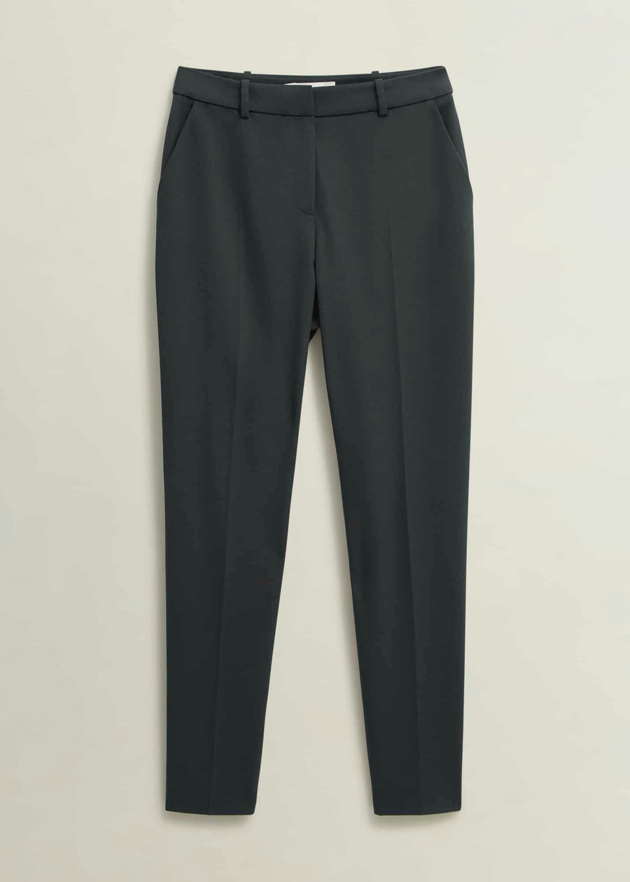 Linda Tapered Trouser 0224/8618/9845l00 Deep-Pine-Green